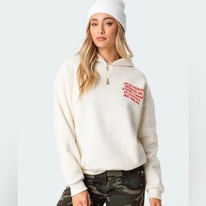 Edikted Everything’s Okay Hoodie